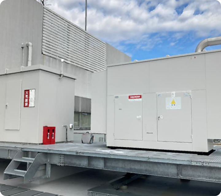発電機累計納入台数10000台以上の納入実績